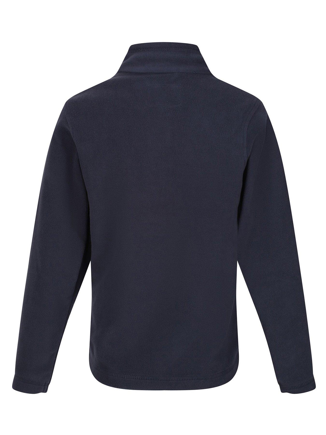 Image 7 of 7 of Regatta Kids Hot Shot Ii 1/4 Zip Fleece - Navy