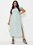 missguided-plus-missguided-plus-daisy-gingham-print-shirred-midi-dress-bluefront