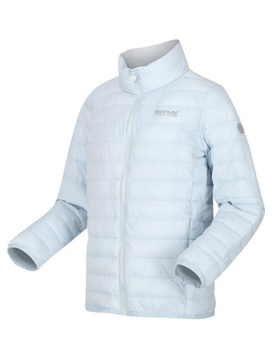 front image of regatta-kids-hillpack-insulated-jacket-blue