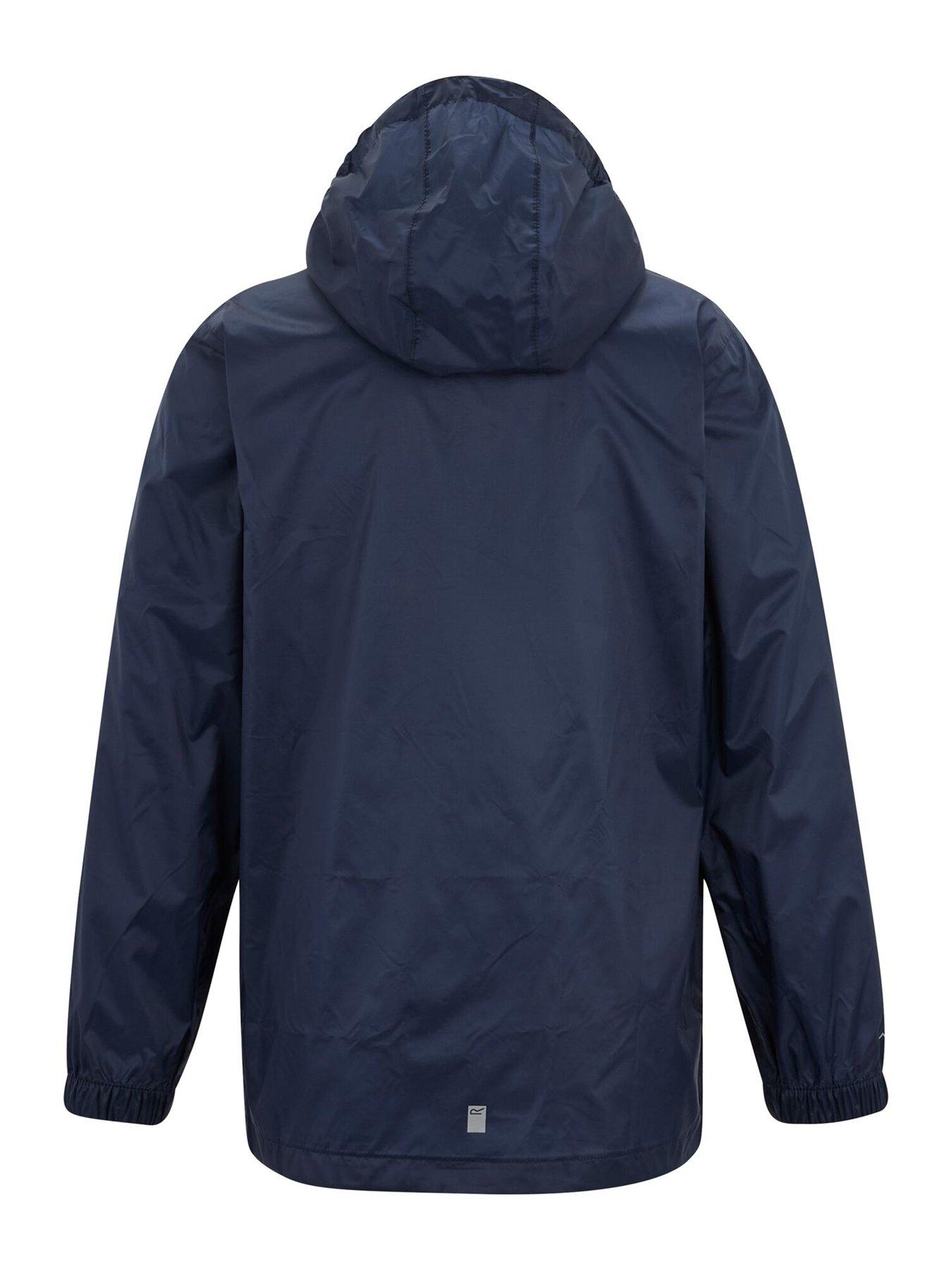 Image 5 of 5 of Regatta Kids Pack-it III&nbsp;Waterproof Jacket - Navy