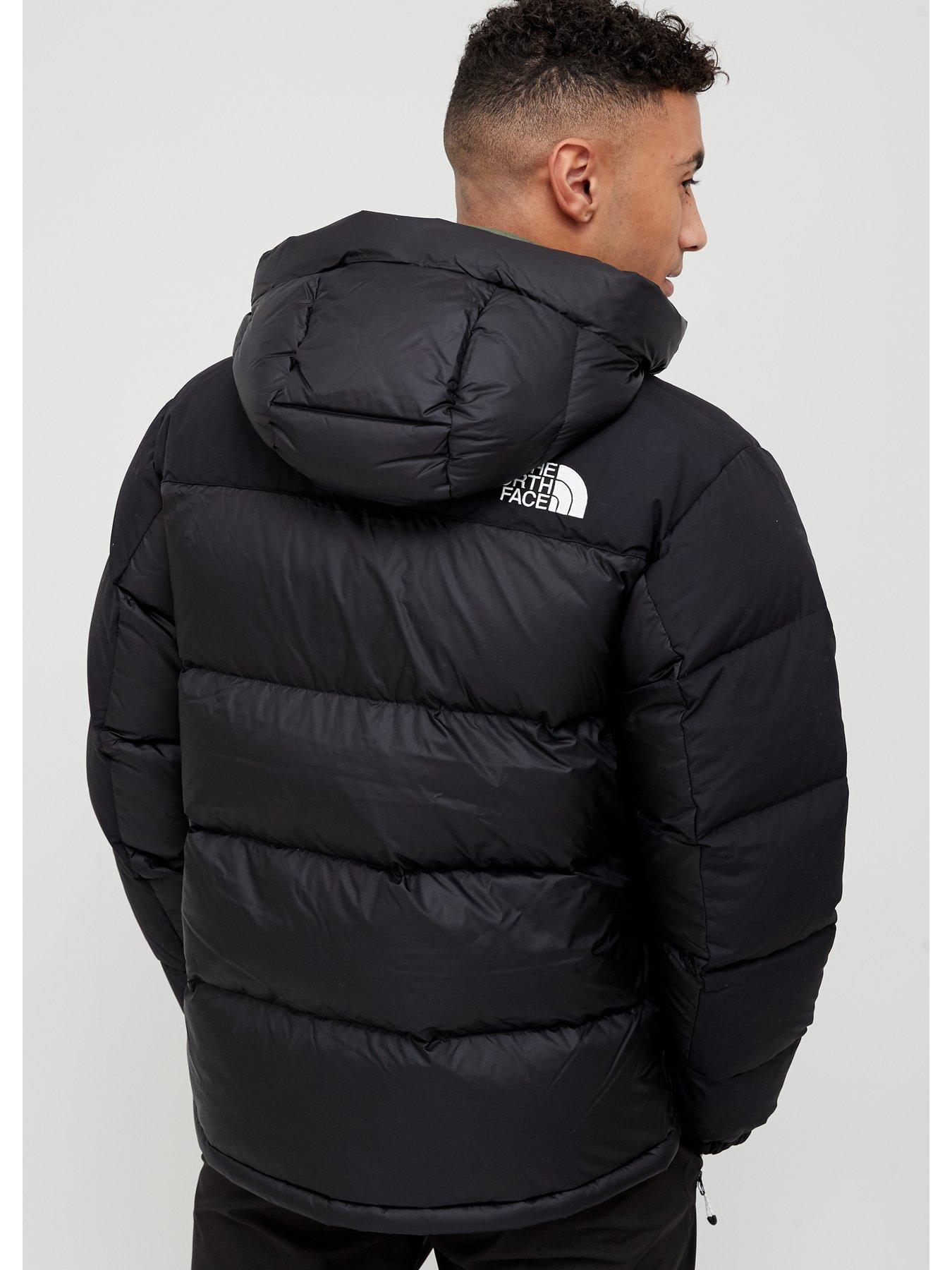 THE NORTH FACE Men's Himalayan Down Hooded Parka - Black | very.co.uk