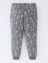  image of mini-v-by-very-girls-essentials-star-jogger-grey