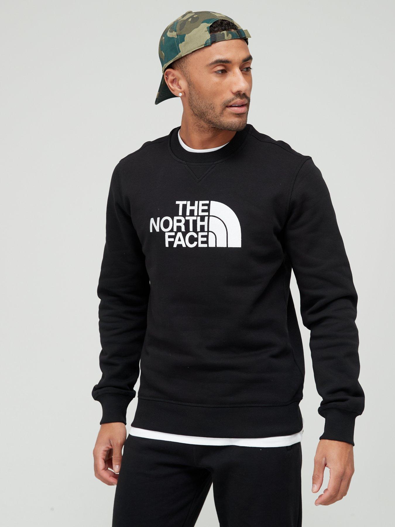 THE NORTH FACE Men's Drew Peak Crew - Black