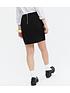 image of new-look-915-back-to-schoolnbspfrill-skirt-black