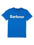 barbour-boys-logo-t-shirt-frost-bluefront