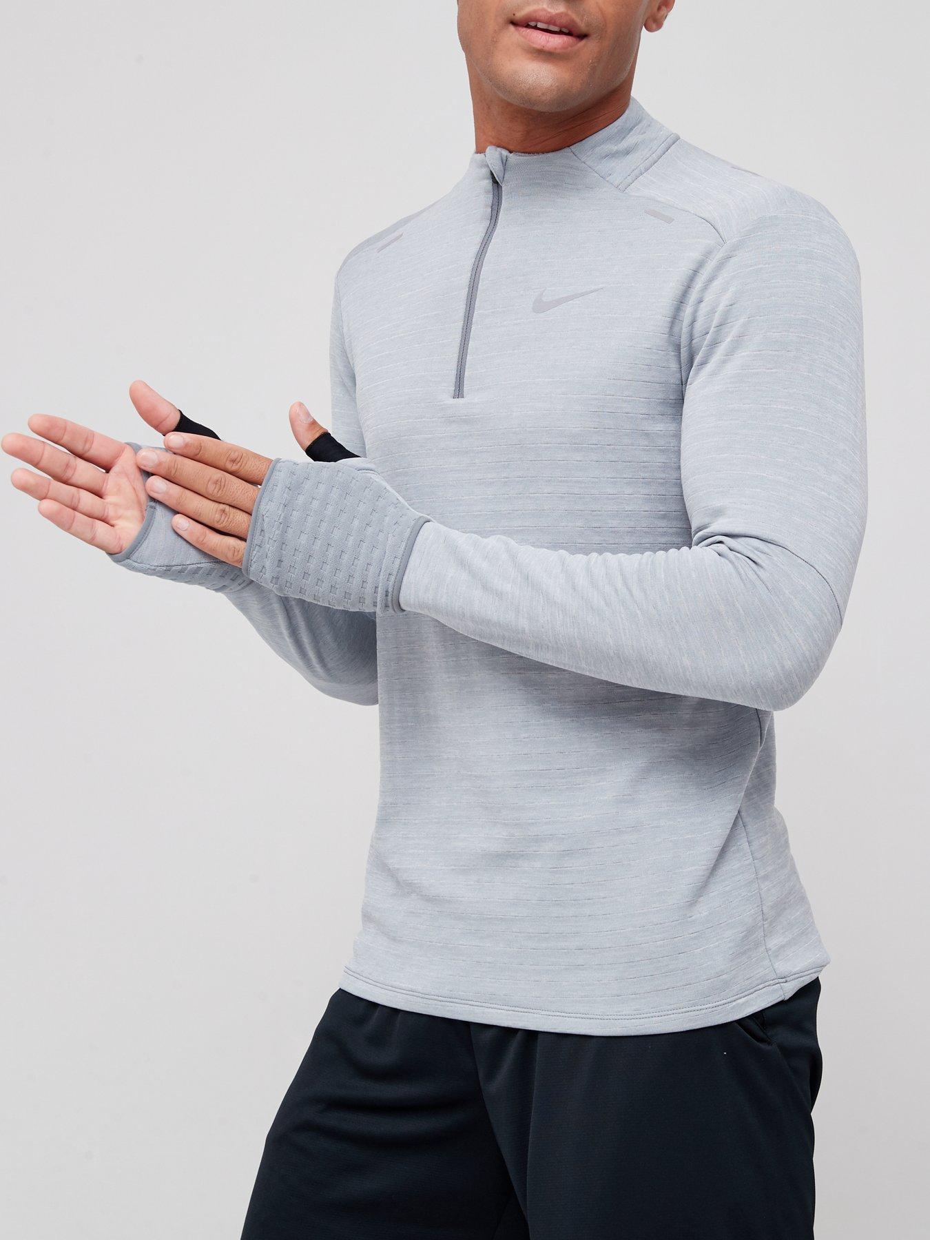 Hoodies & Sweatshirts Run Repel Element Winterized 1/2 Zip Top - Grey