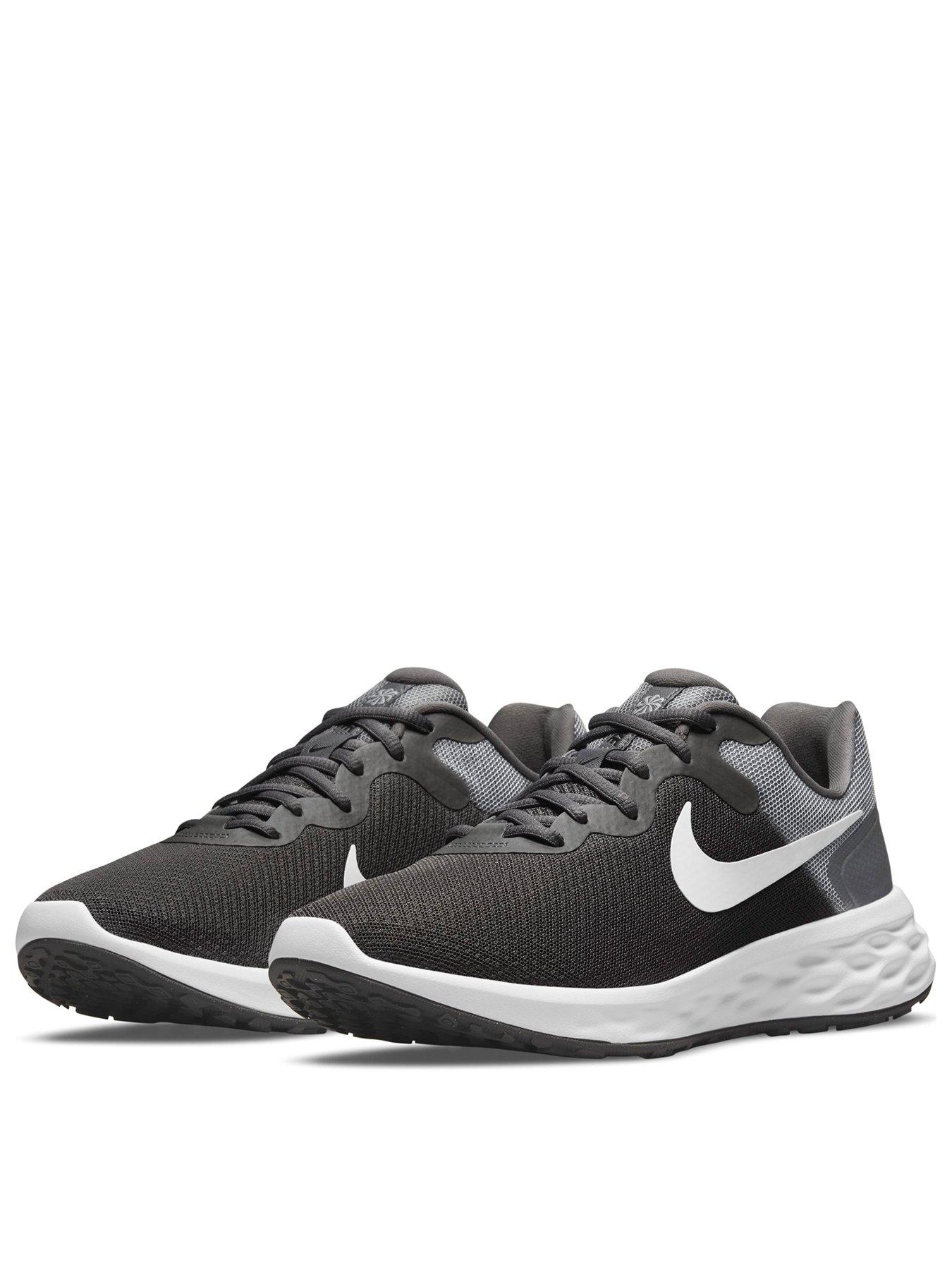 Nike grey and black trainers online