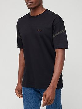 Boss Tee Pixel 2 Logo T-Shirt - Black