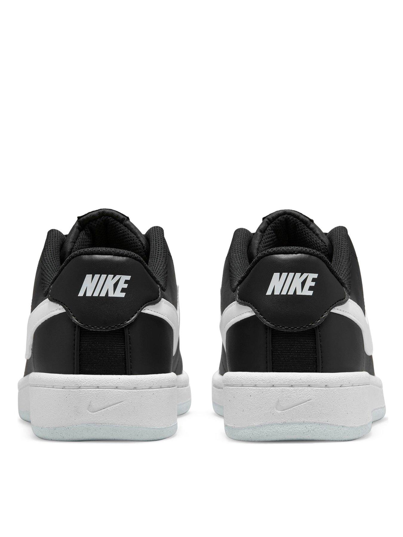 Nike court royale black on sale white