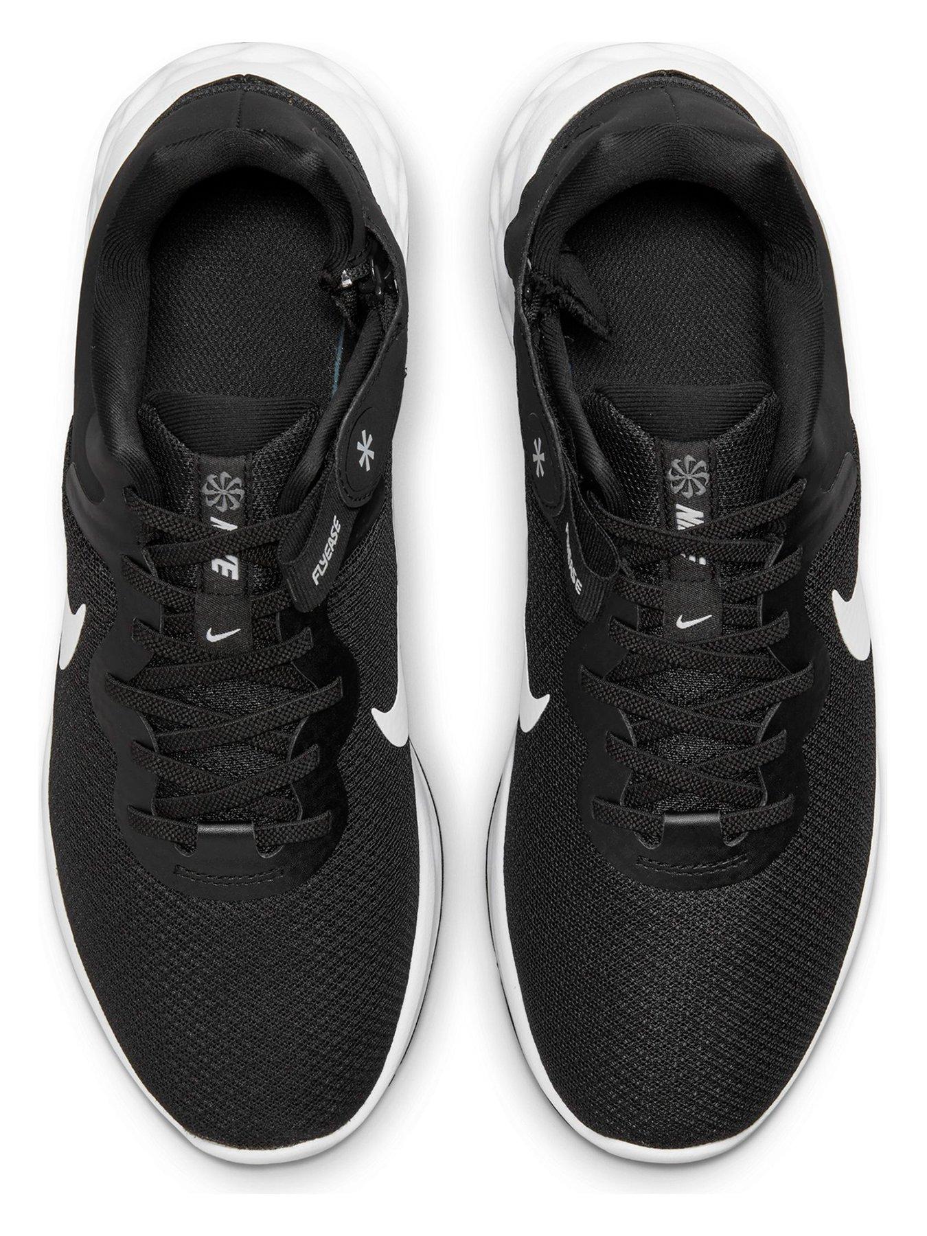 Nike Revolution 6 Flyease Black Very