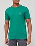 boss-tee-curved-logo-t-shirt-greenfront
