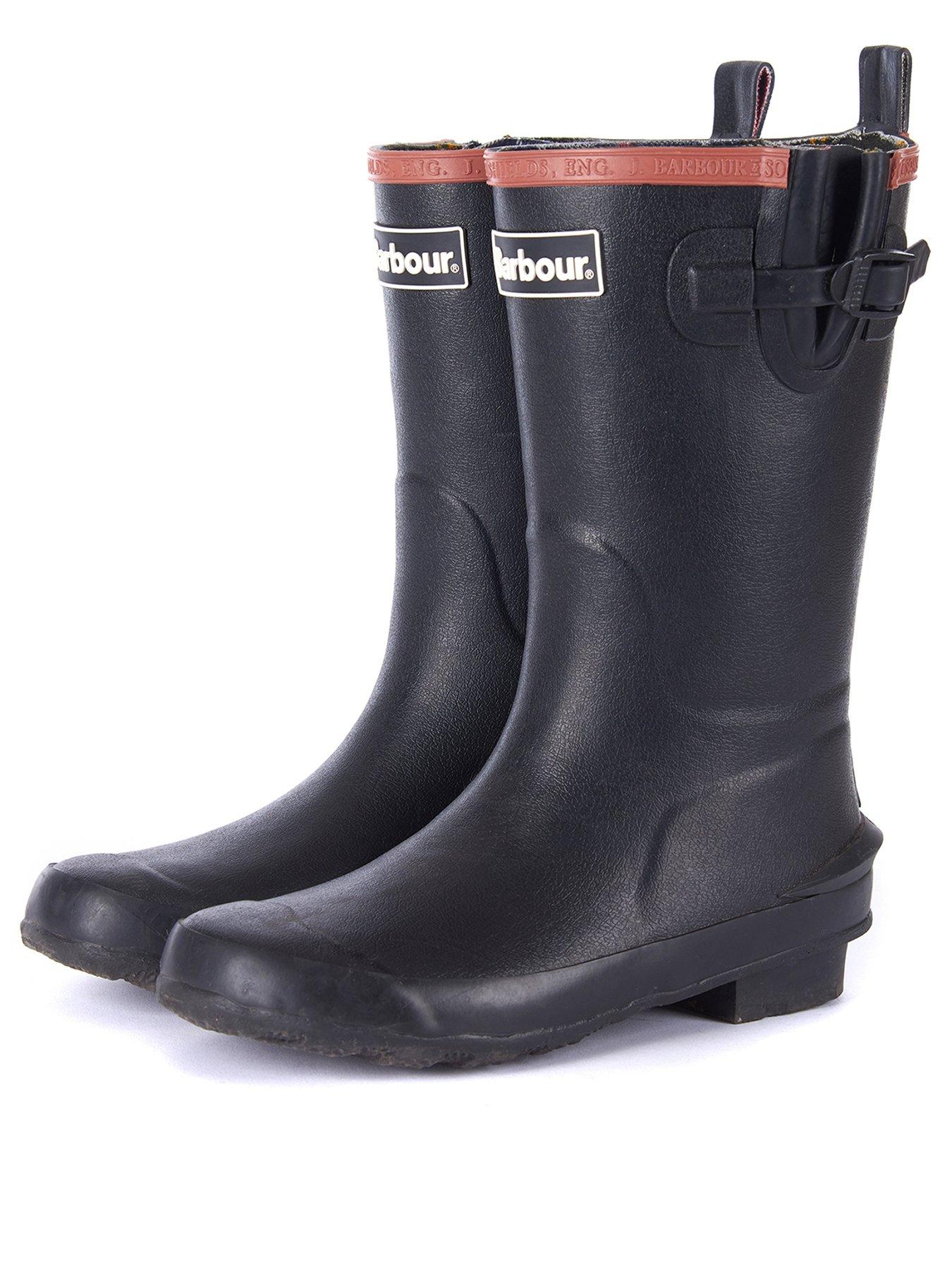 barbour short wellies