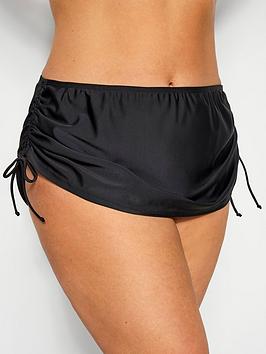 yours-ruched-side-swimskirt