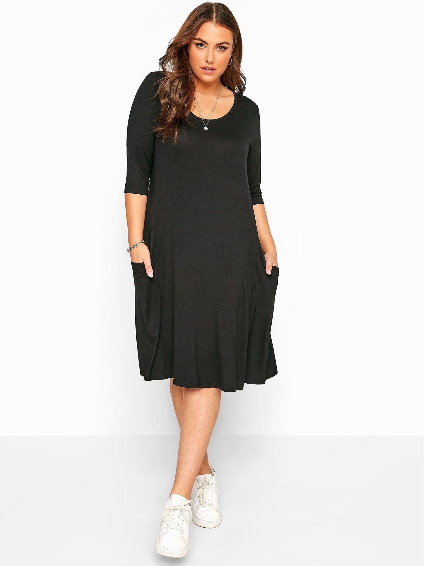 little black dress plus size uk