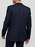  image of river-island-textured-slim-fit-suit-jacket-navy