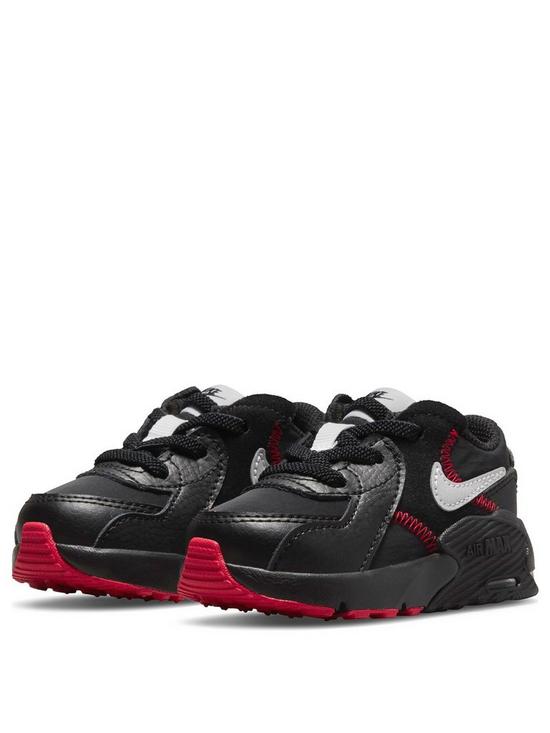 front image of nike-air-max-excee-infant-trainer-blackmulti