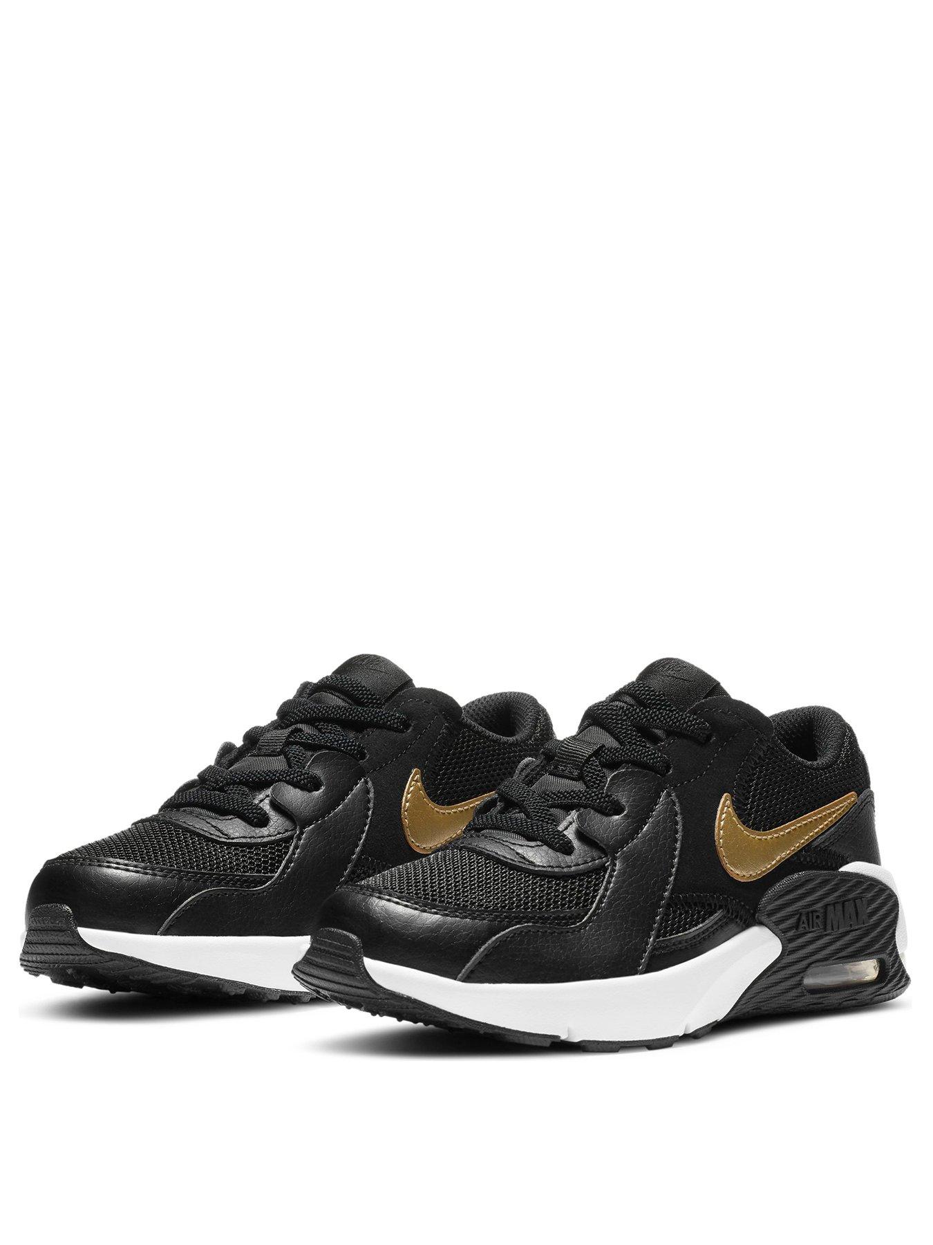 Kids Air Max Excee Childrens Trainer - Black/Gold