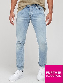 jack-jones-slim-fit-rip-jeans-light-blue