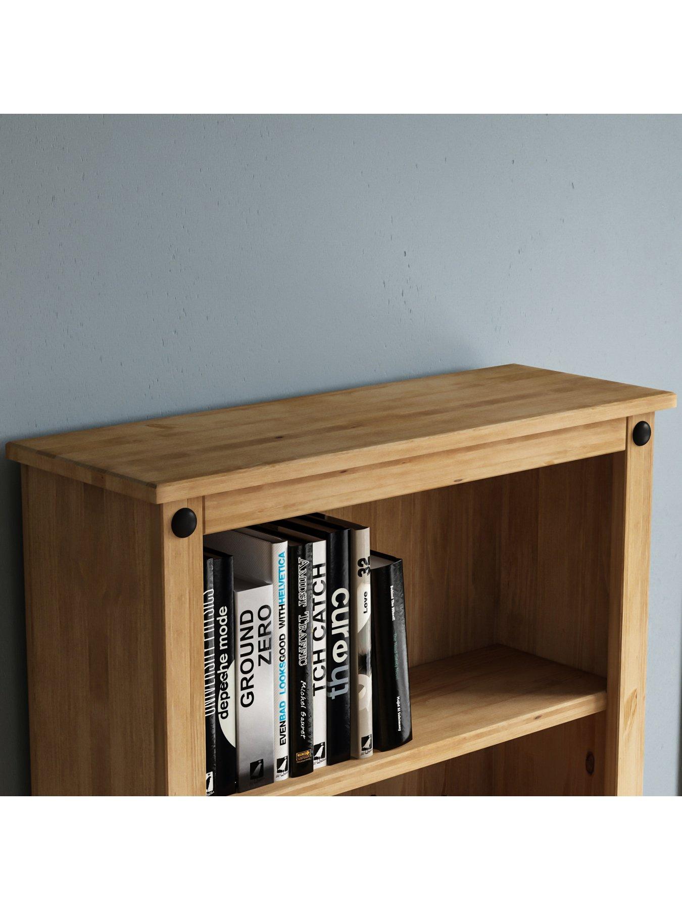 Image 5 of 6 of Vida Designs Corona Solid Pine Large Bookcase