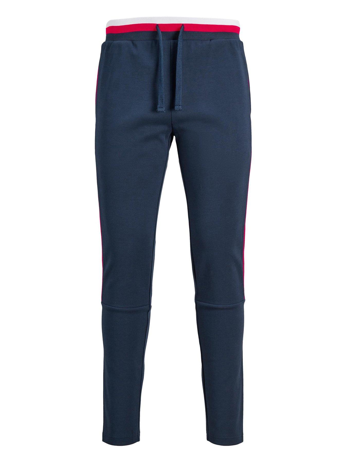  Skinny Fit Piping Joggers - Navy