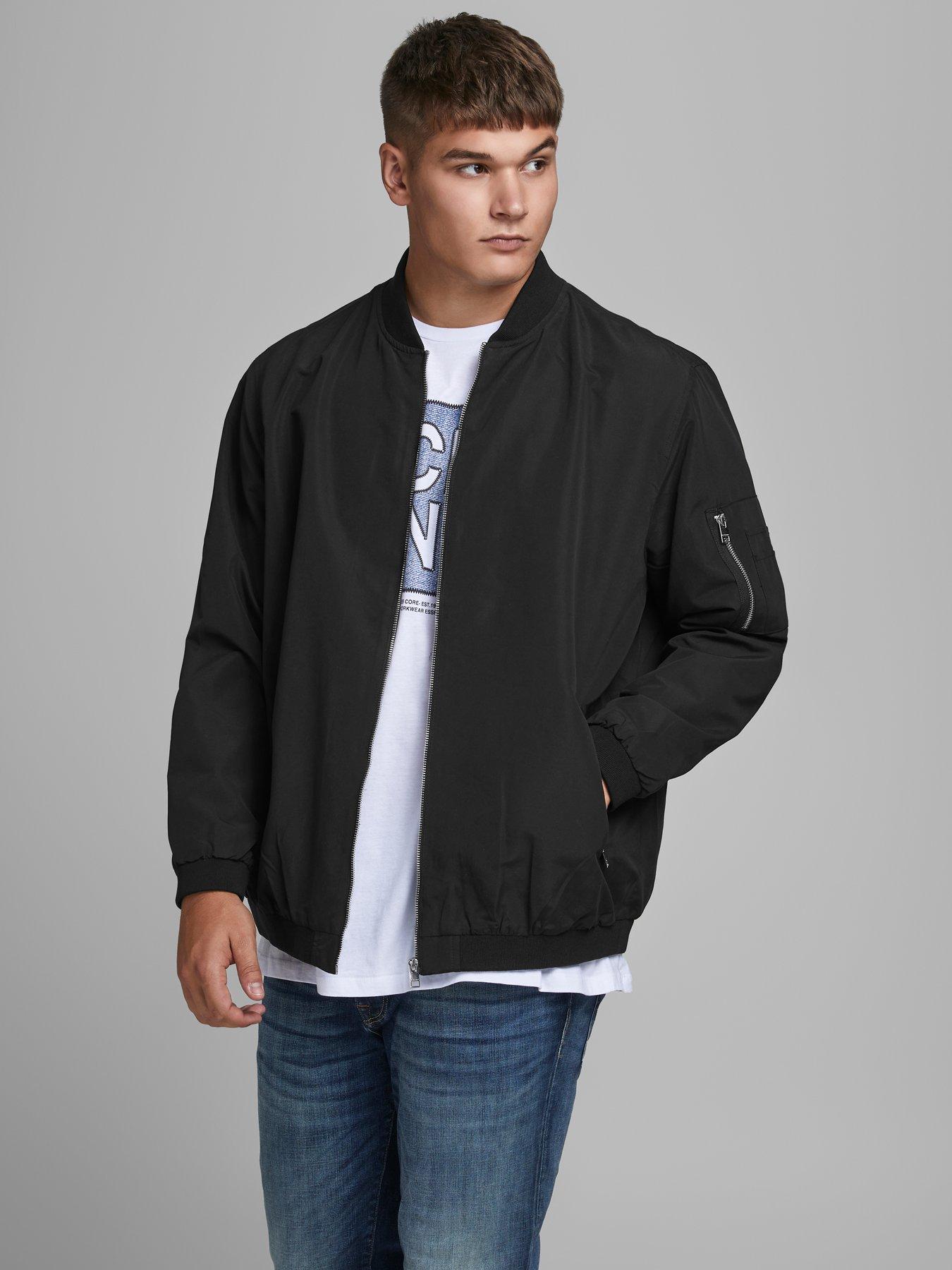 tall bomber jacket men