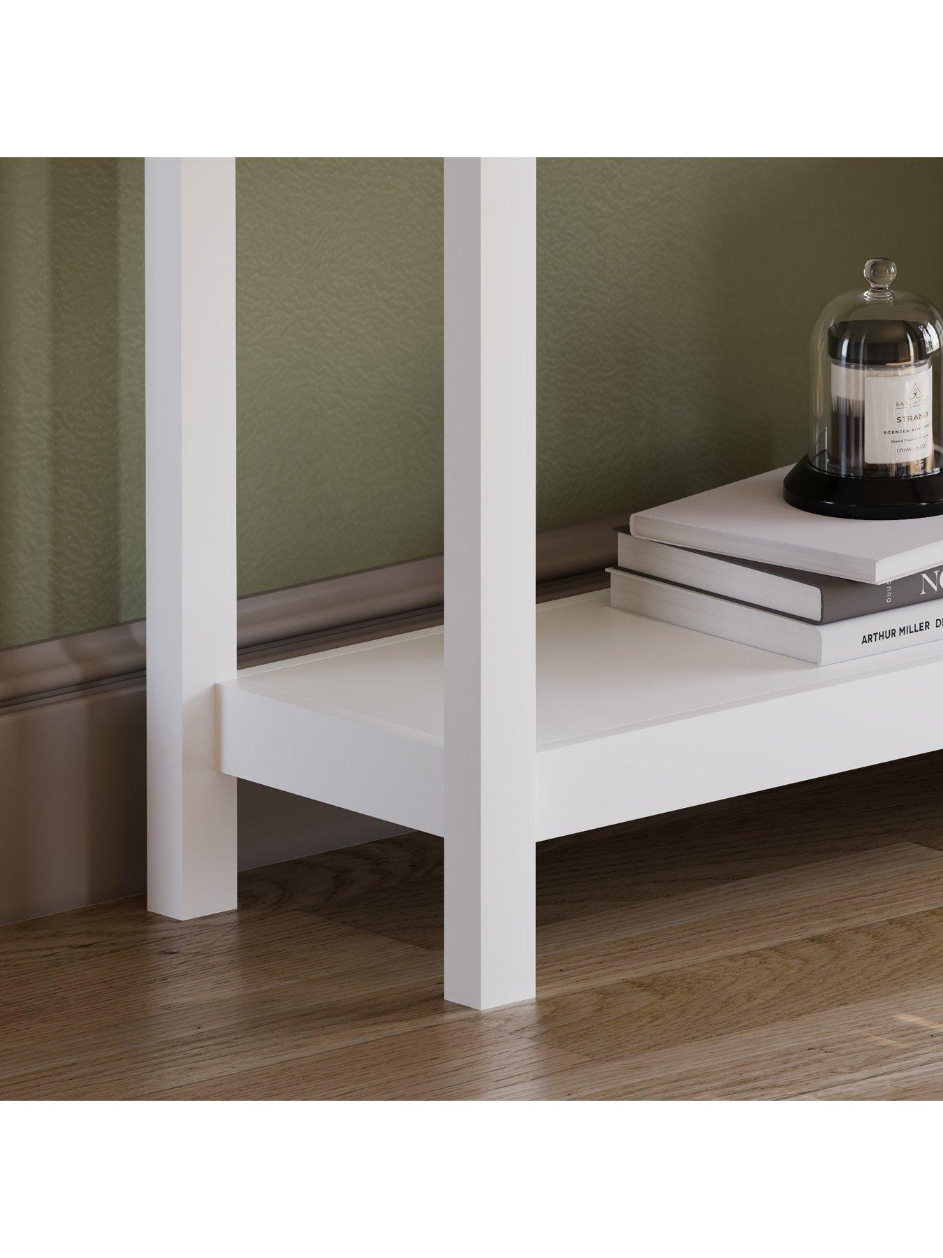 Image 5 of 6 of Vida Designs Arlington 3 Drawer Console Table -&nbsp;White