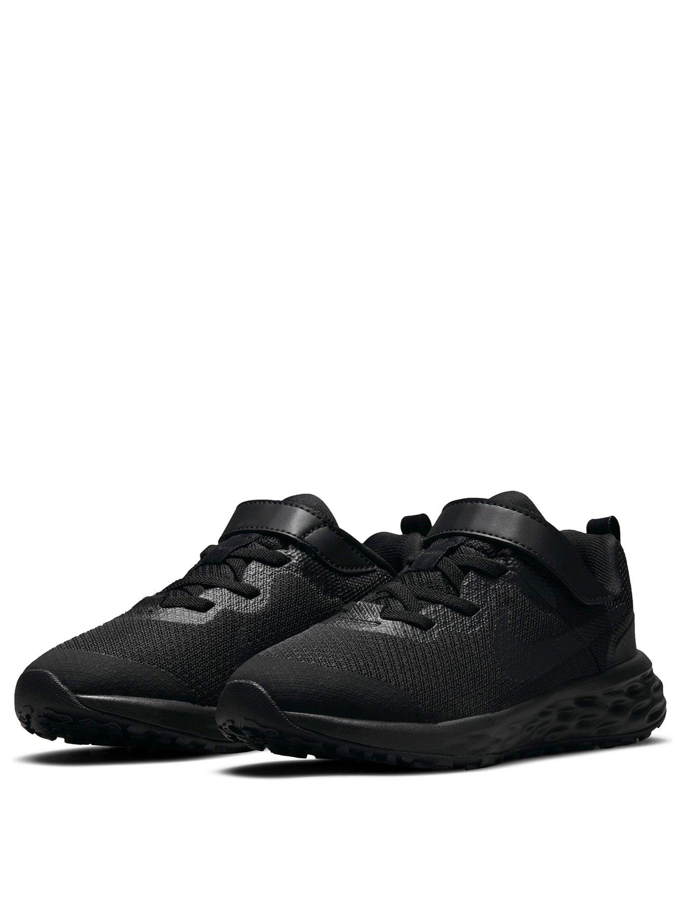 Revolution 6 Childrens Trainers Black