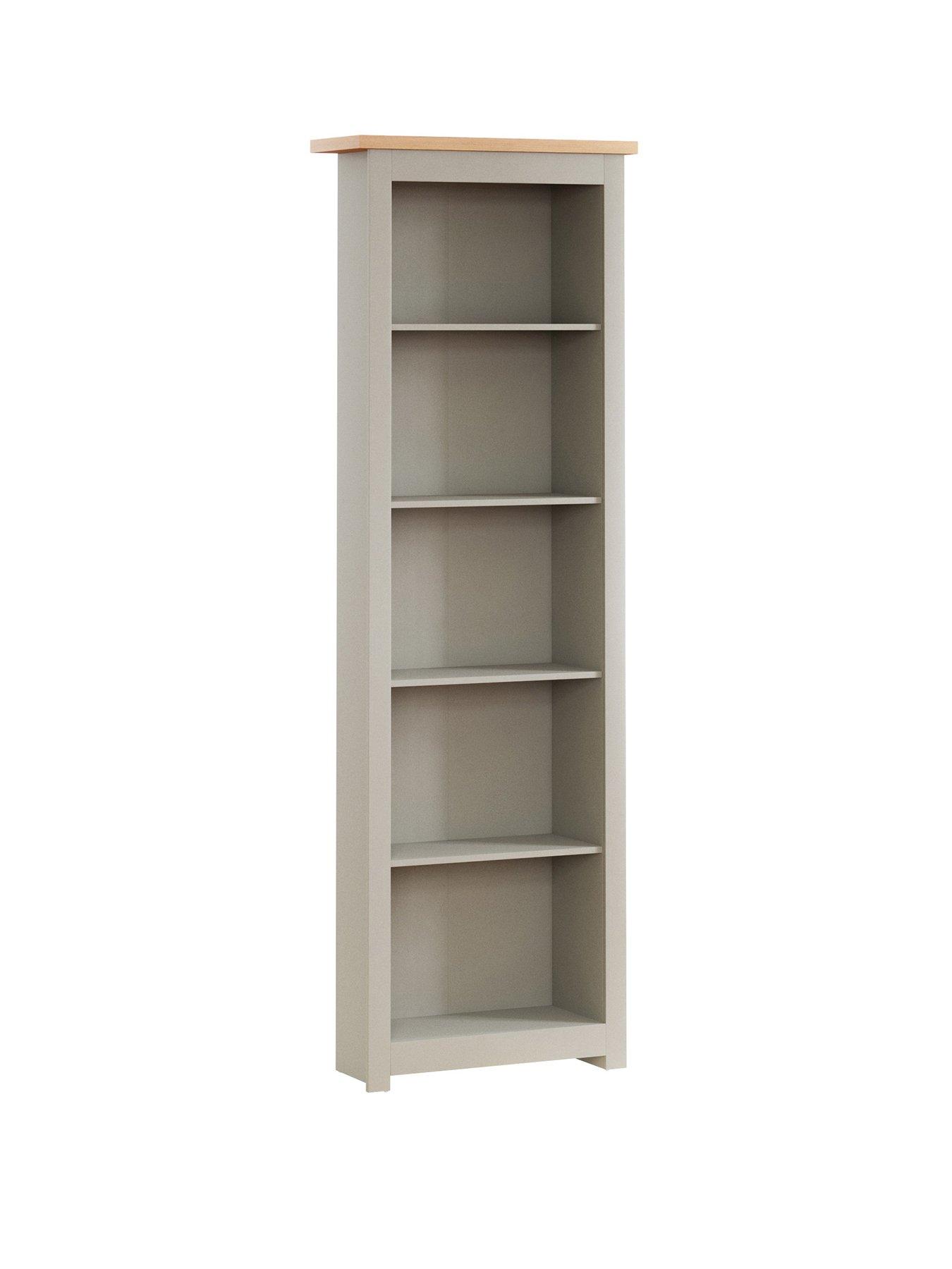 Image 2 of 6 of Vida Designs Arlington 5 Tier Bookcase - Grey