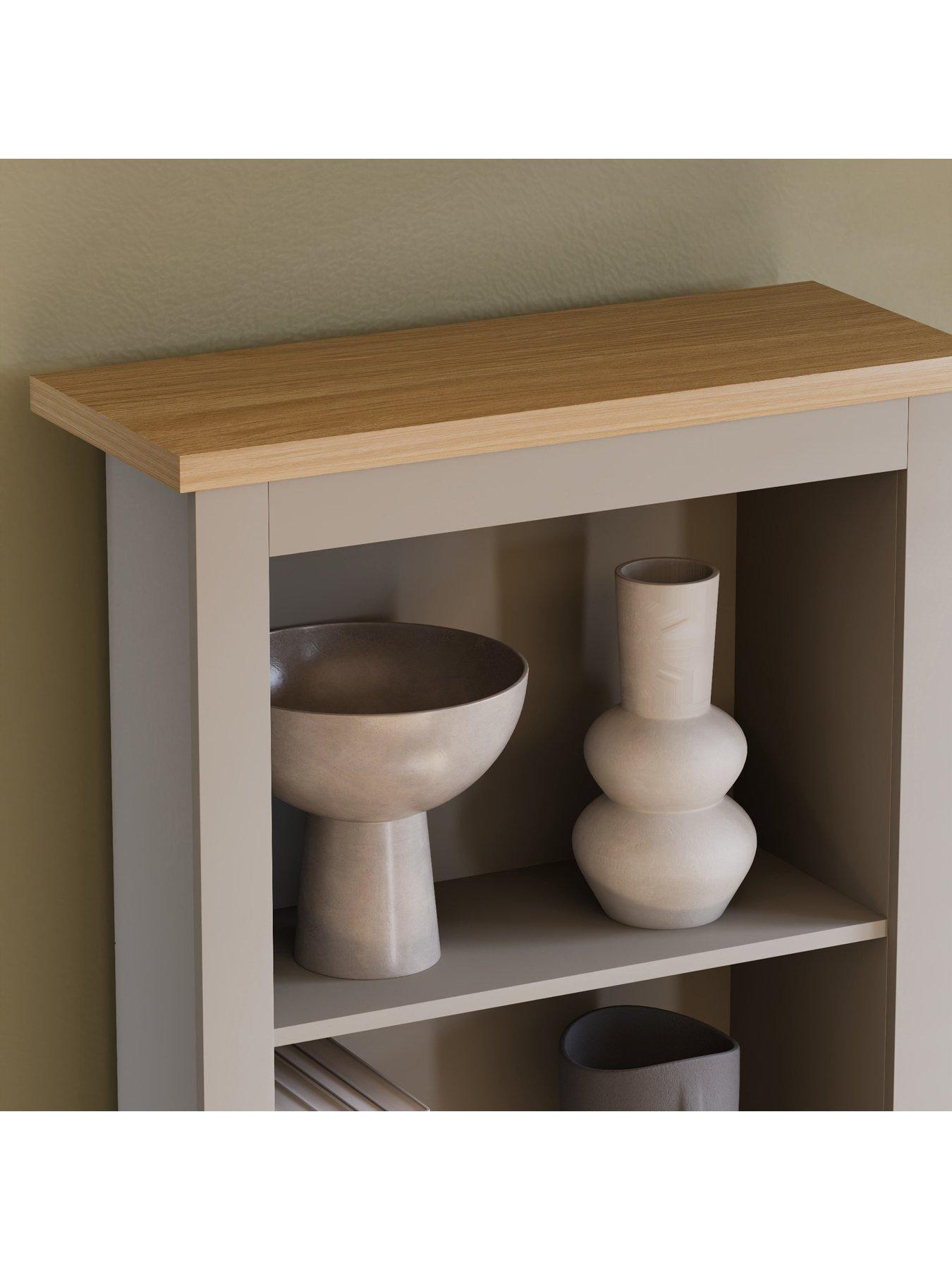 Image 4 of 6 of Vida Designs Arlington 5 Tier Bookcase - Grey