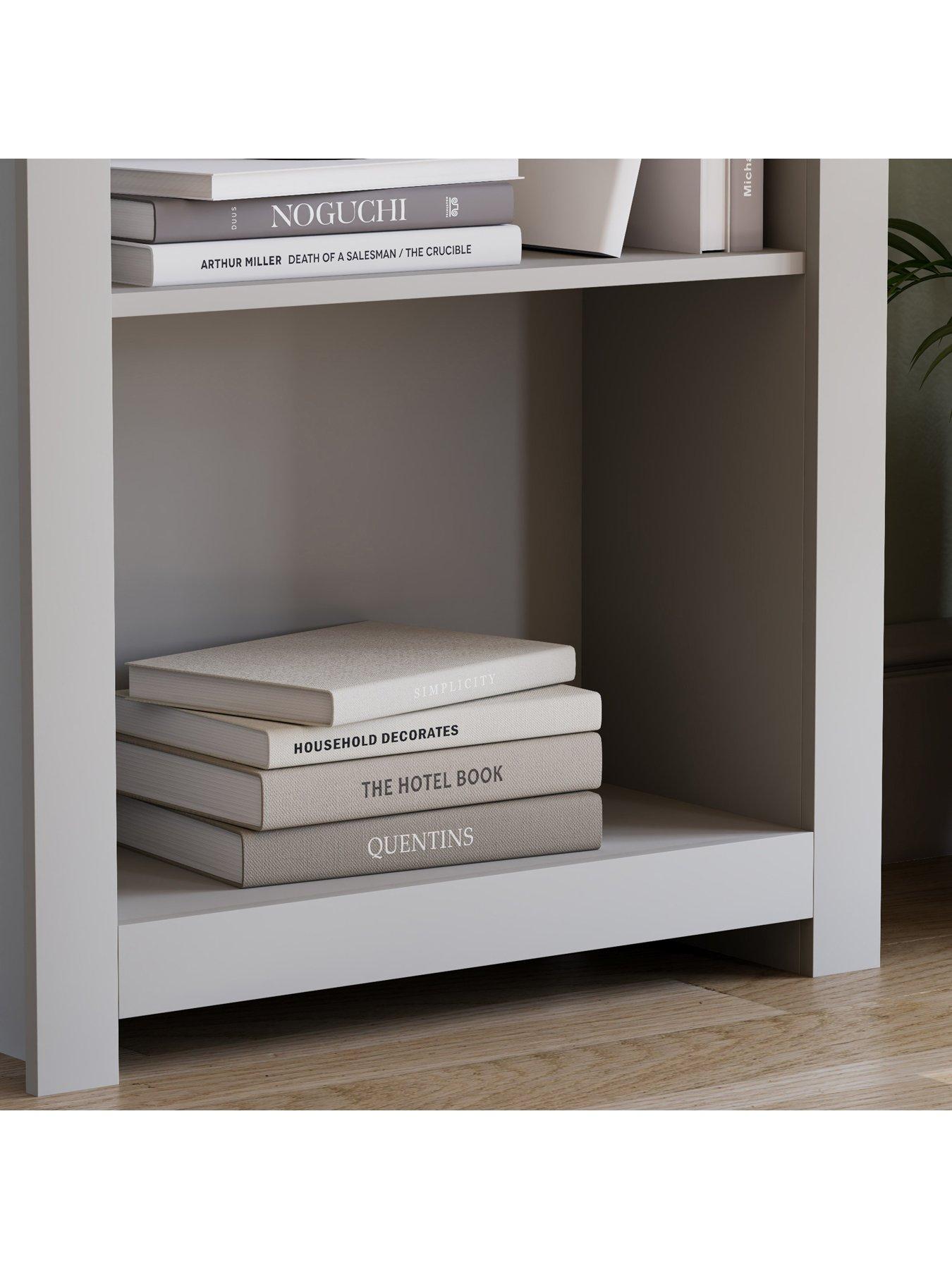 Image 5 of 6 of Vida Designs Arlington 5 Tier Bookcase - Grey