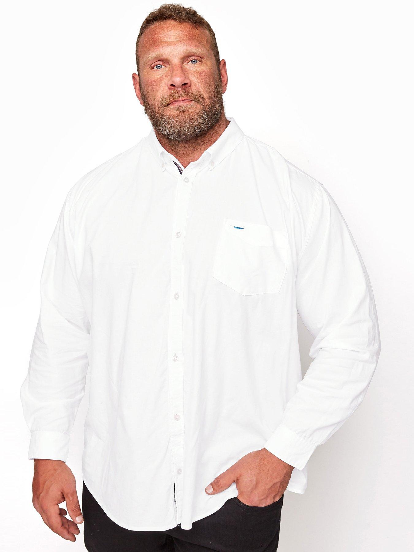 undefined Essential Long Sleeve Poplin Shirt - White