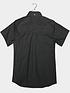 badrhino-essential-short-sleeve-oxford-shirt-blacknbspstillFront