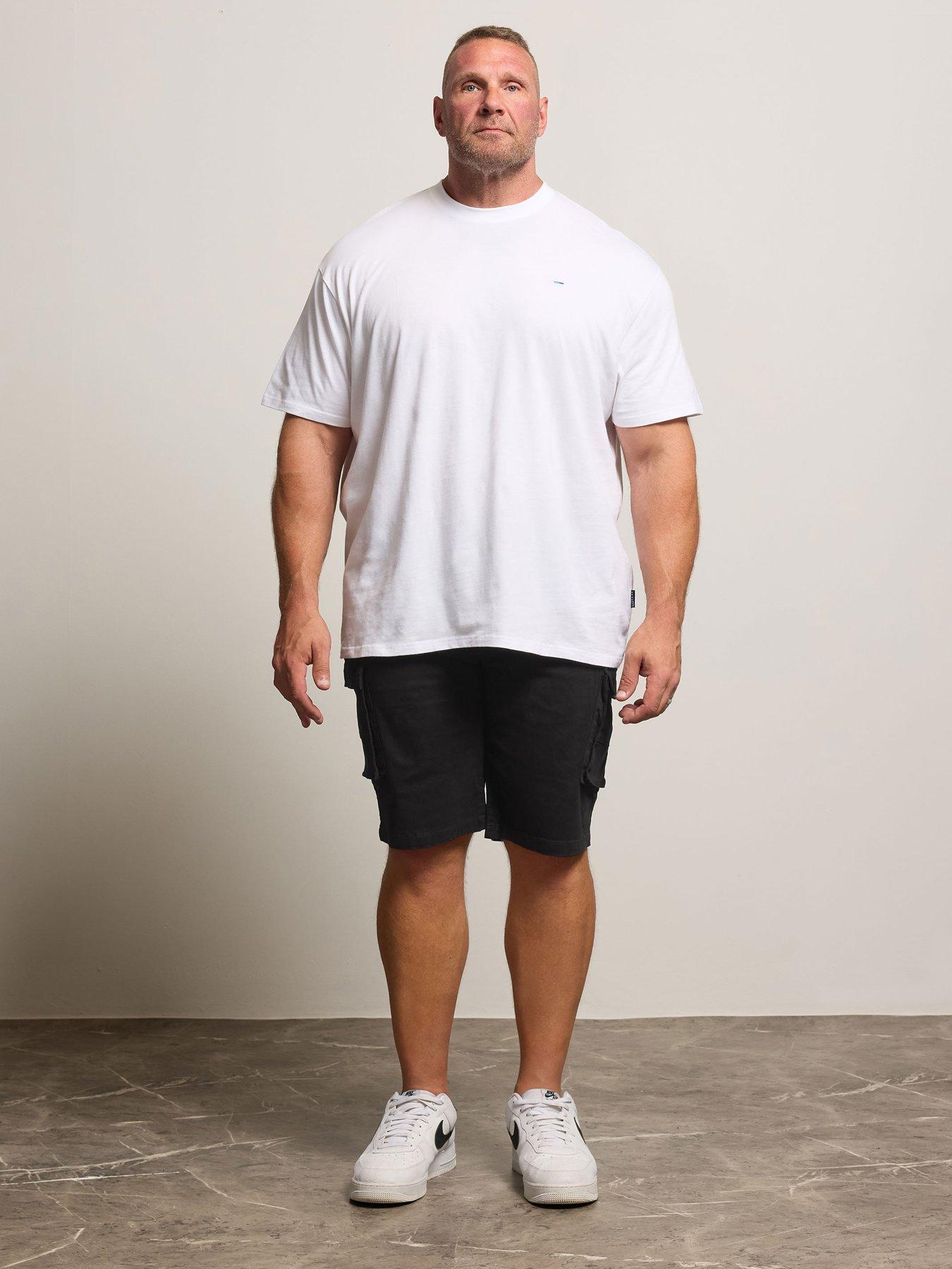 Image 3 of 4 of BadRhino Stretch Cargo Shorts - Black