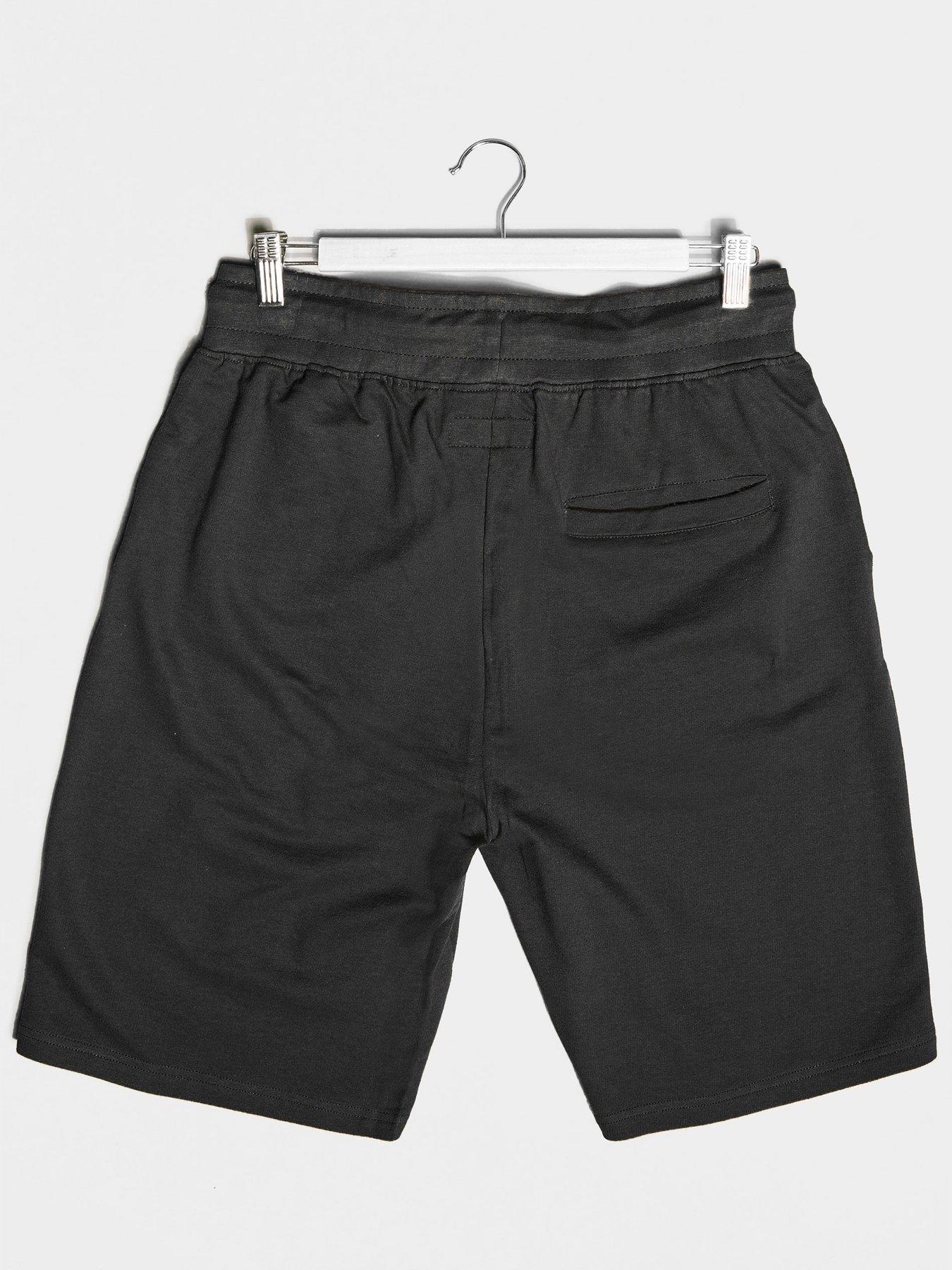 Image 2 of 2 of BadRhino Essential Jersey Sweat Shorts - Black