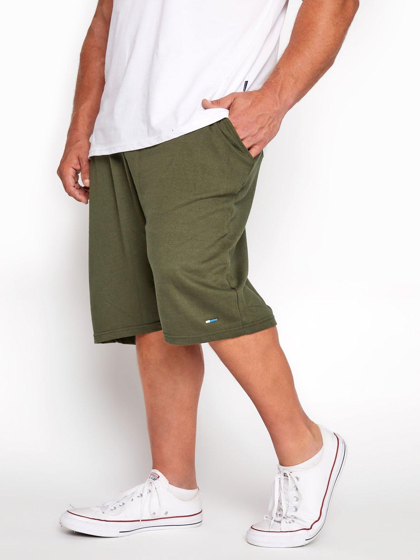 Big and tall mens shorts cheap elastic waist