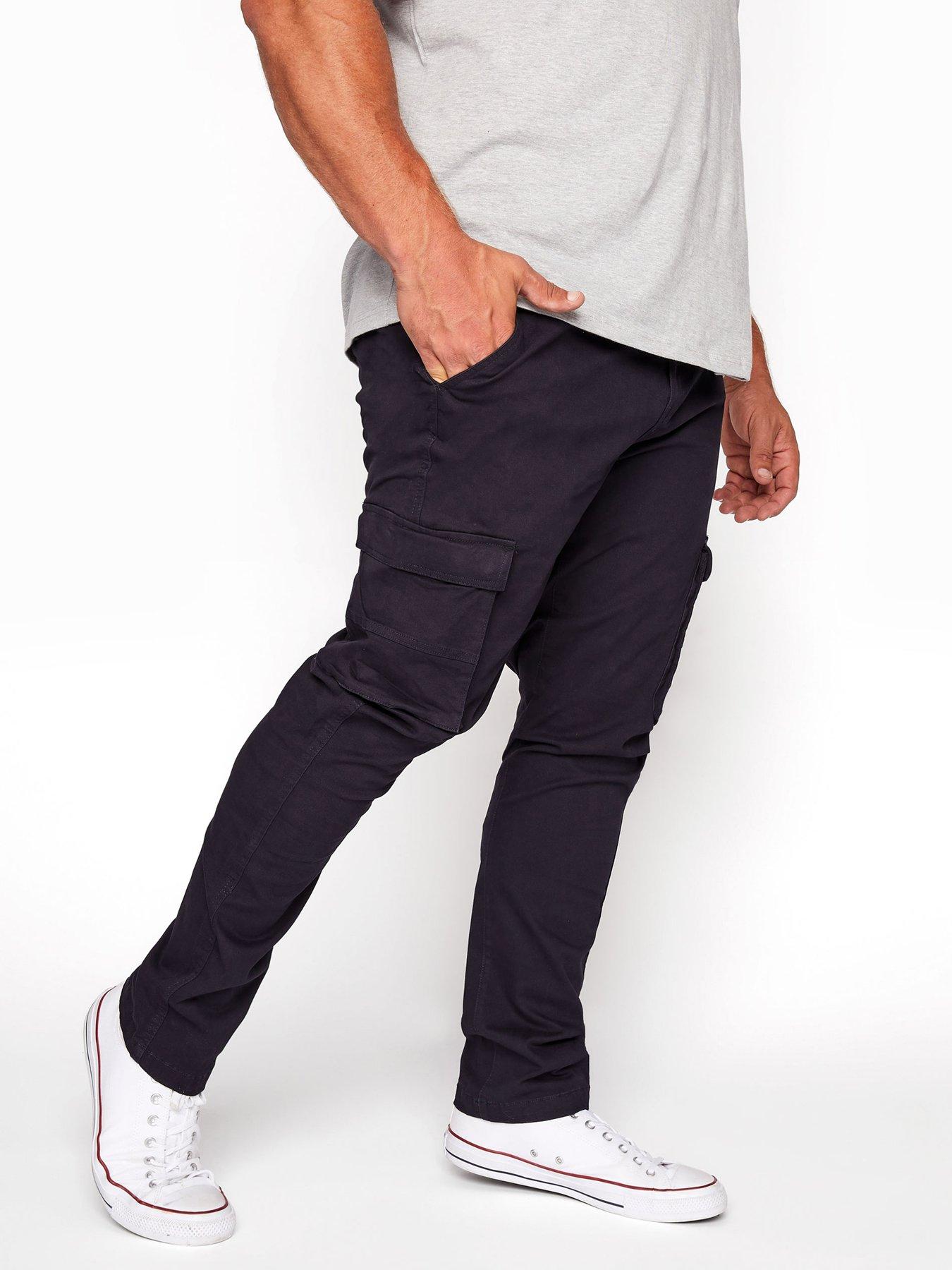 Slim fit store navy cargo pants