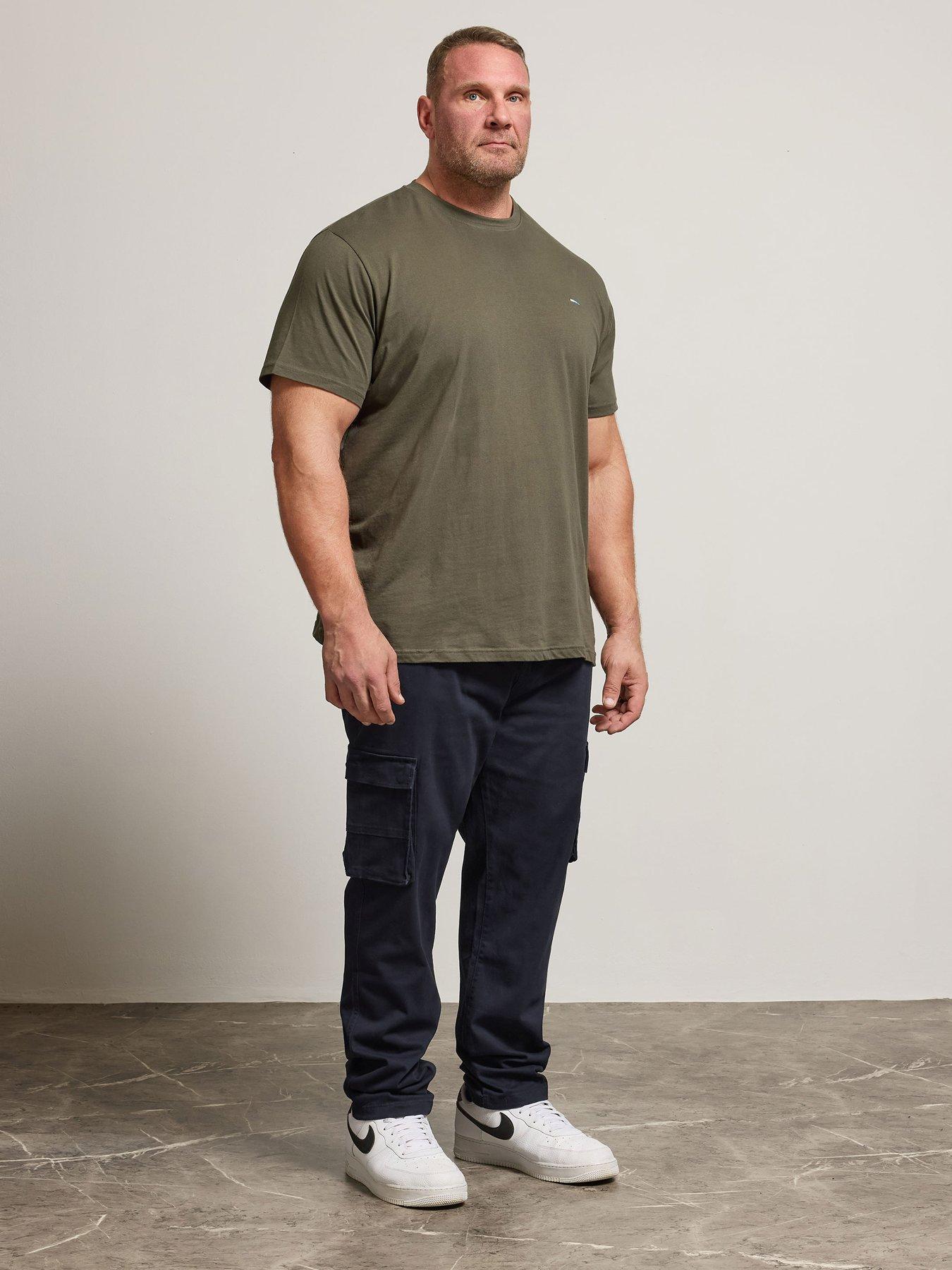 Image 3 of 4 of BadRhino Essential Cargo Trousers - Navy