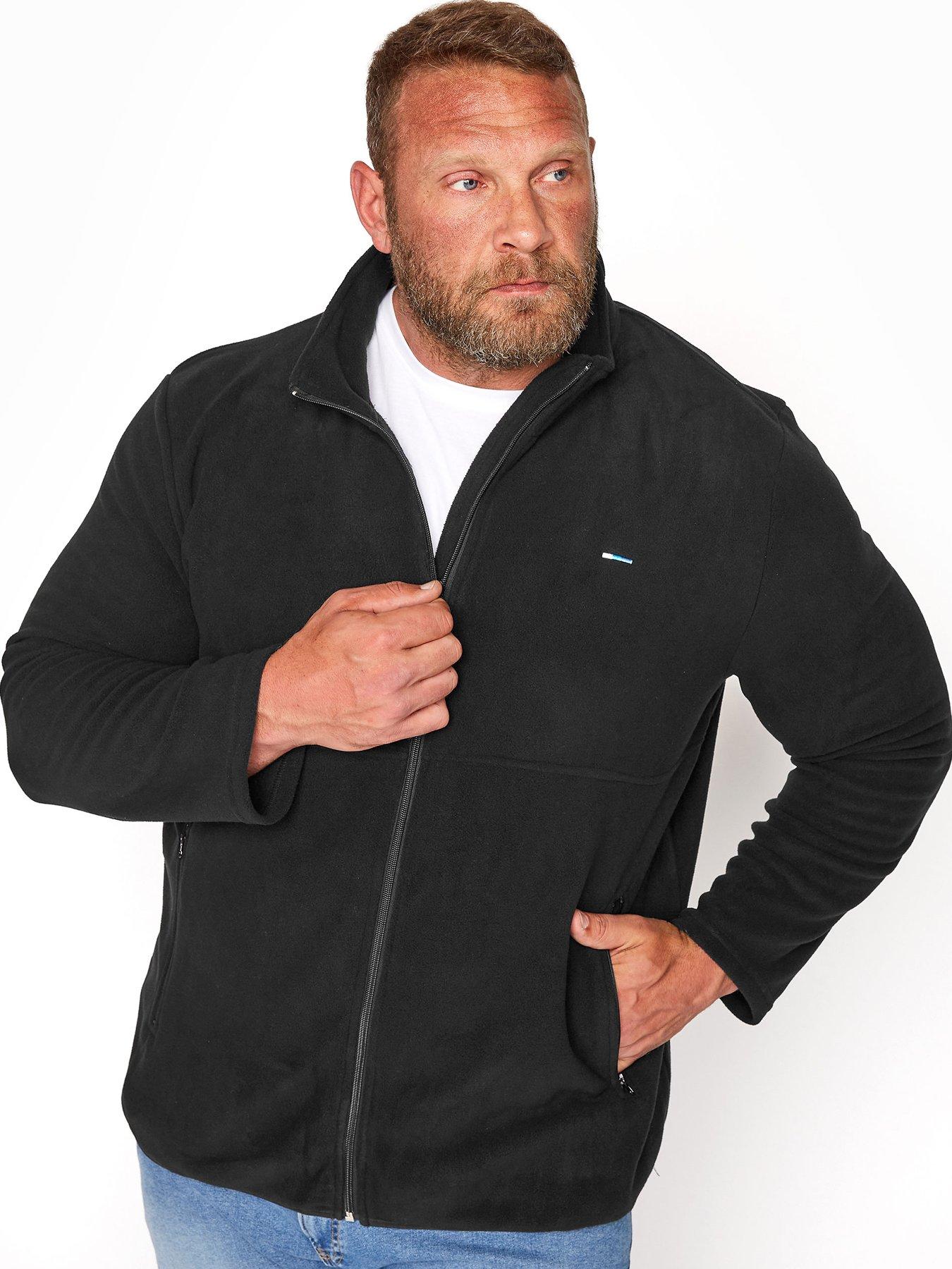  Essential Zip Through Fleece - Black