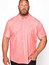 badrhino-essential-short-sleeve-oxford-shirt-pinknbspfront