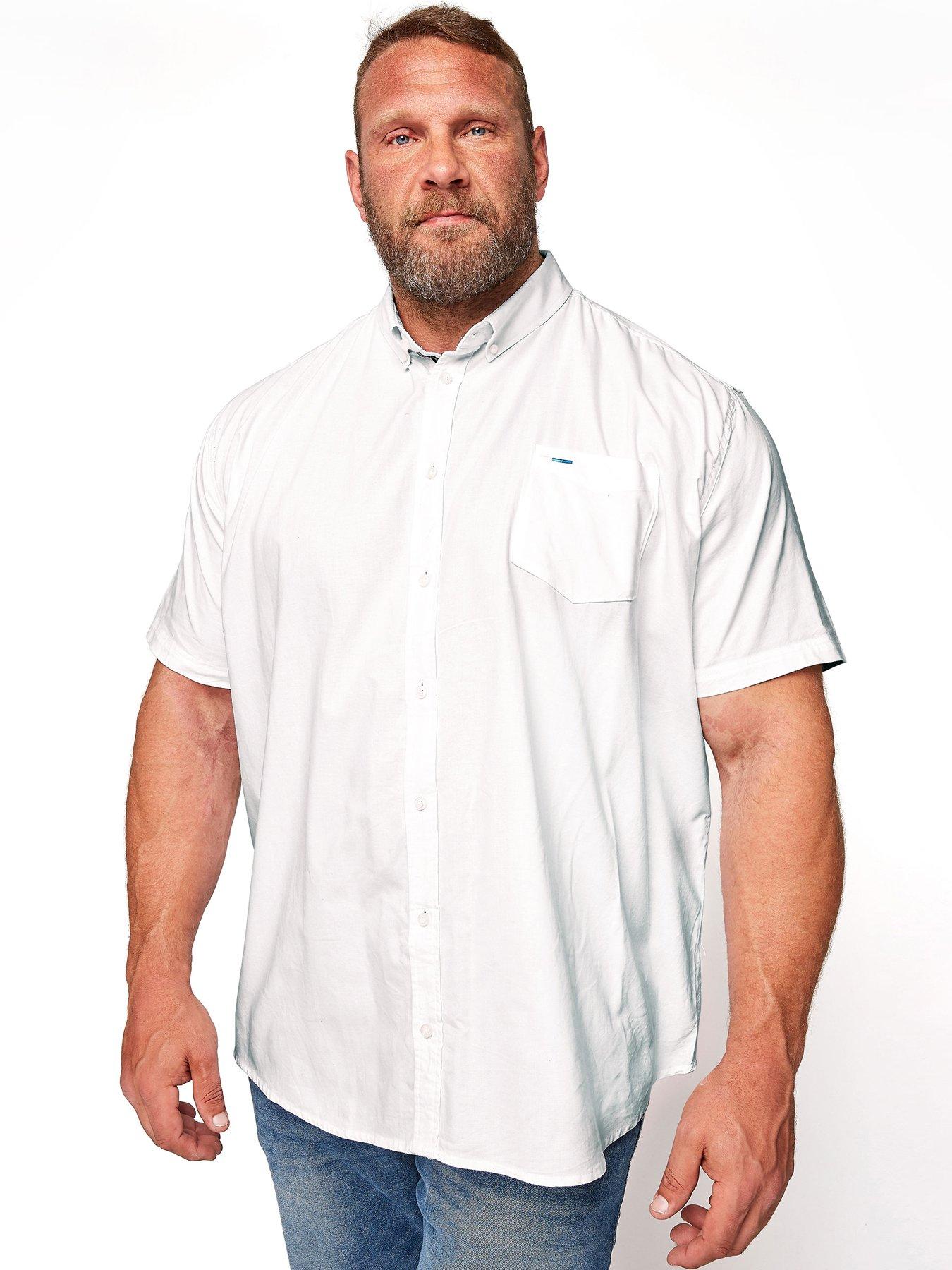 undefined Essential Short Sleeve Poplin Shirt - White