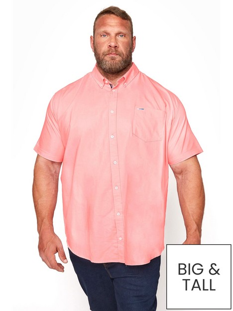 badrhino-essential-short-sleeve-poplin-shirt-pink