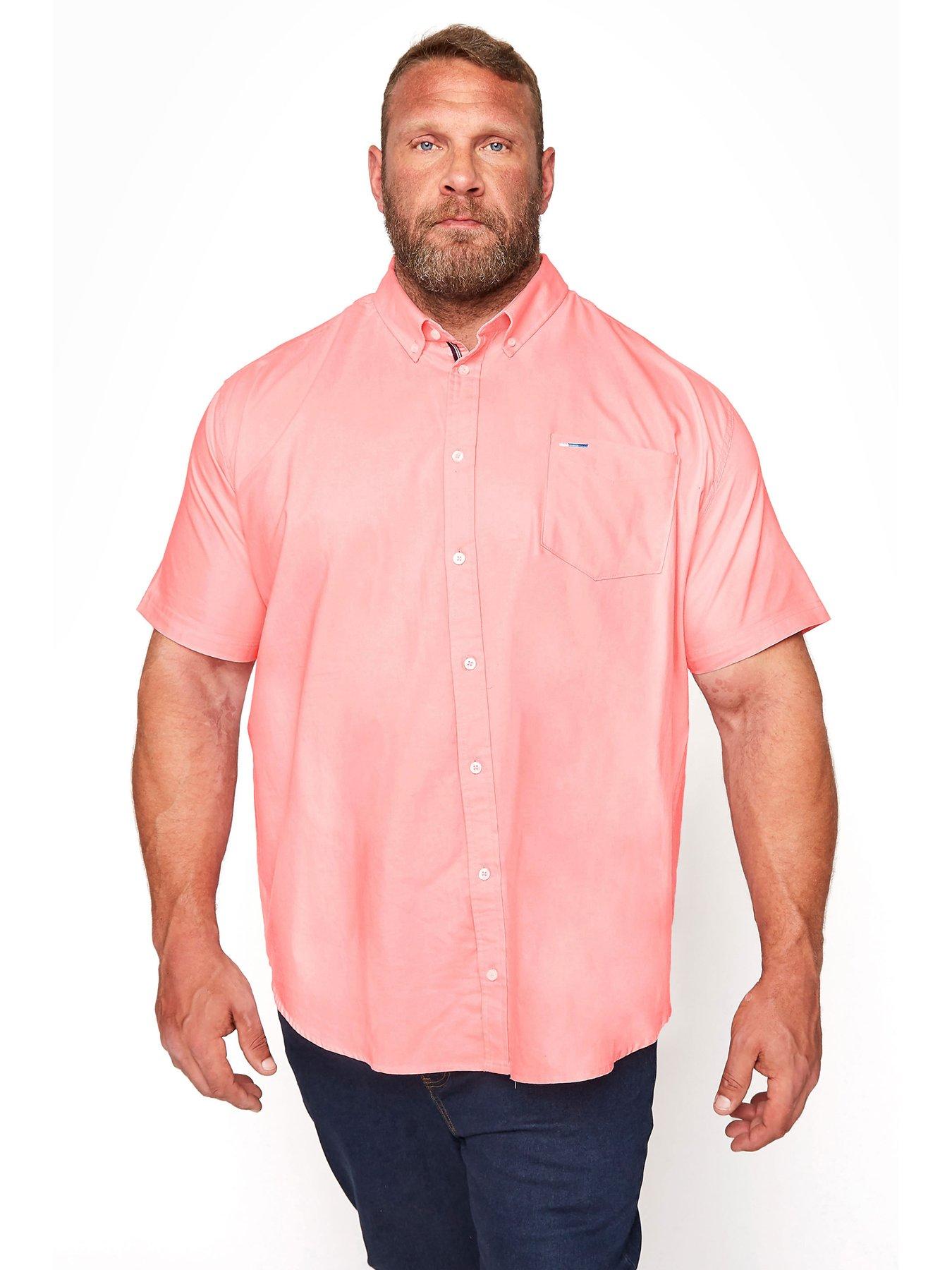 undefined Essential Short Sleeve Poplin Shirt - Pink