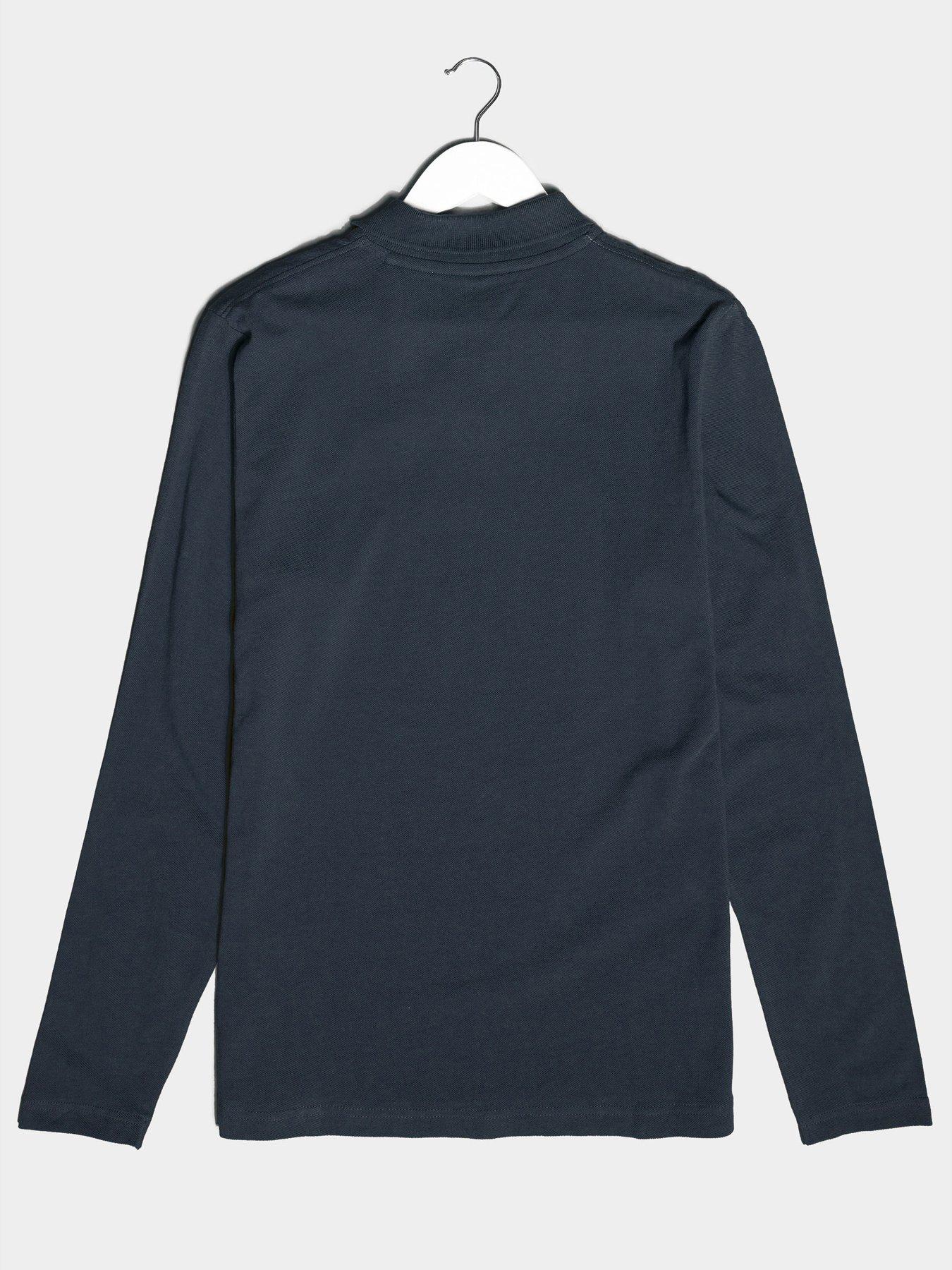 Plain Long Sleeve T-Shirt Black