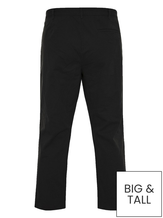 stillFront image of badrhino-essential-chino-trousers-blacknbsp