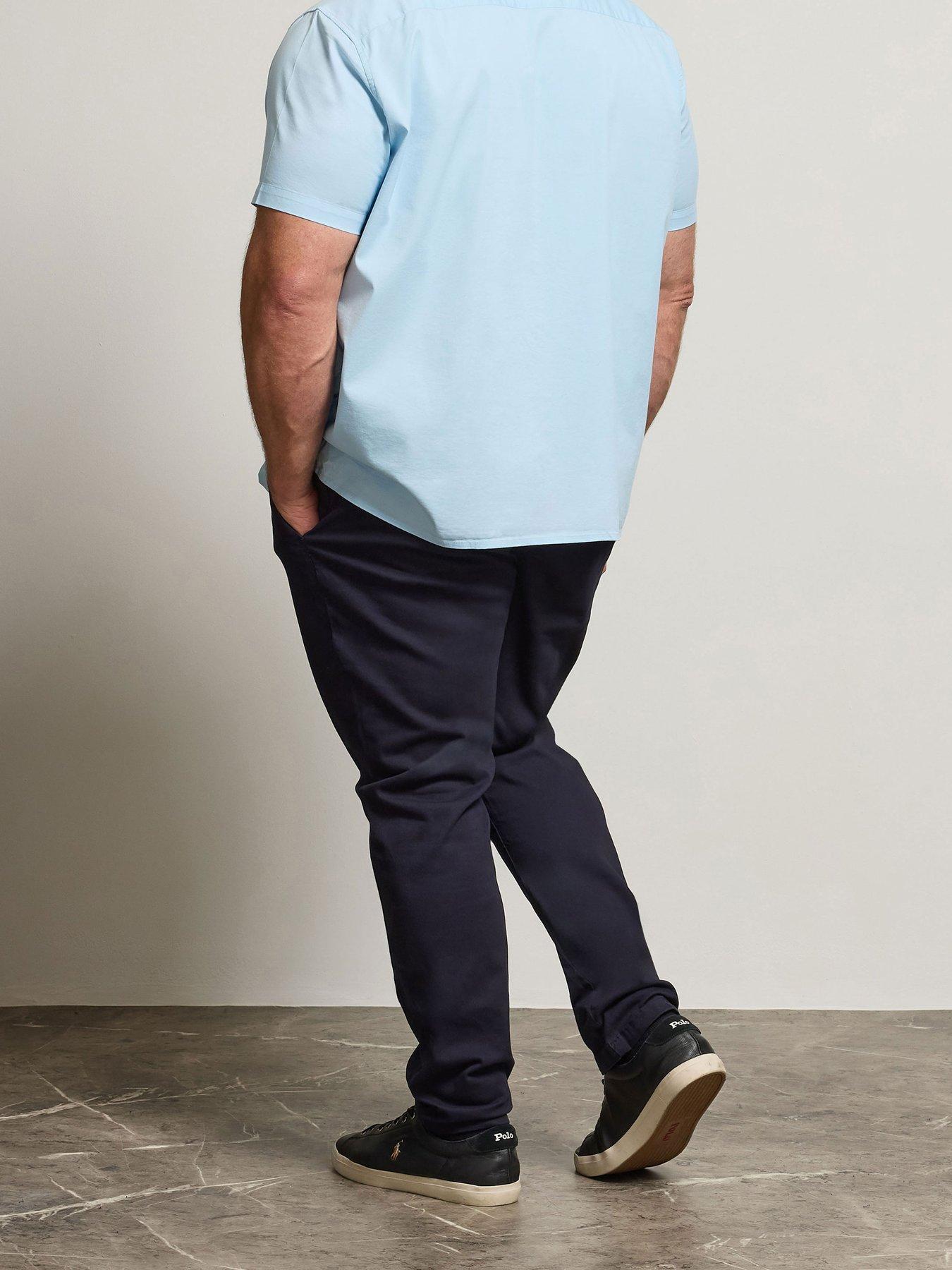 Image 2 of 4 of BadRhino Essential Chino Trousers - Navy