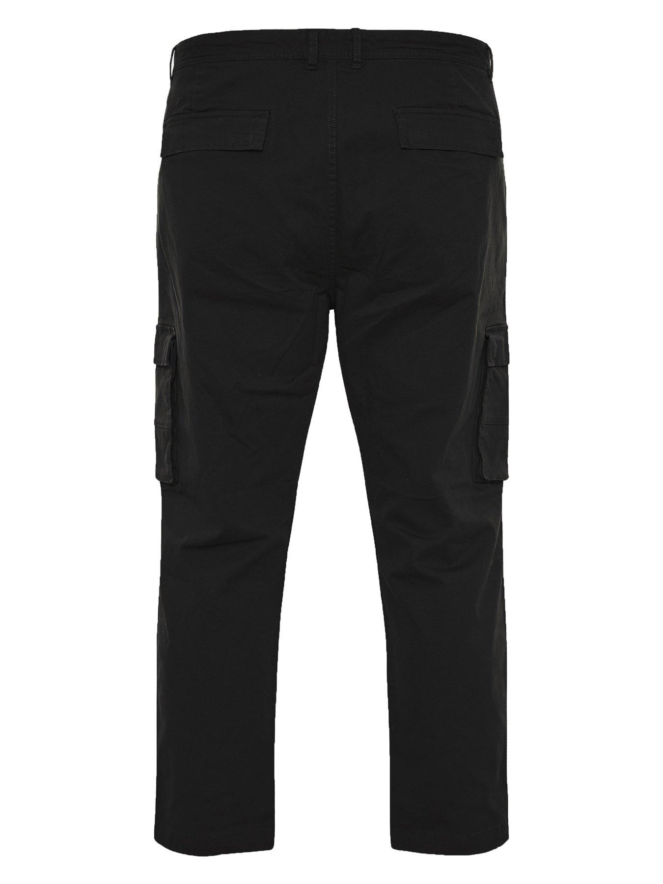 Image 2 of 4 of BadRhino Essential Cargo Trousers - Black
