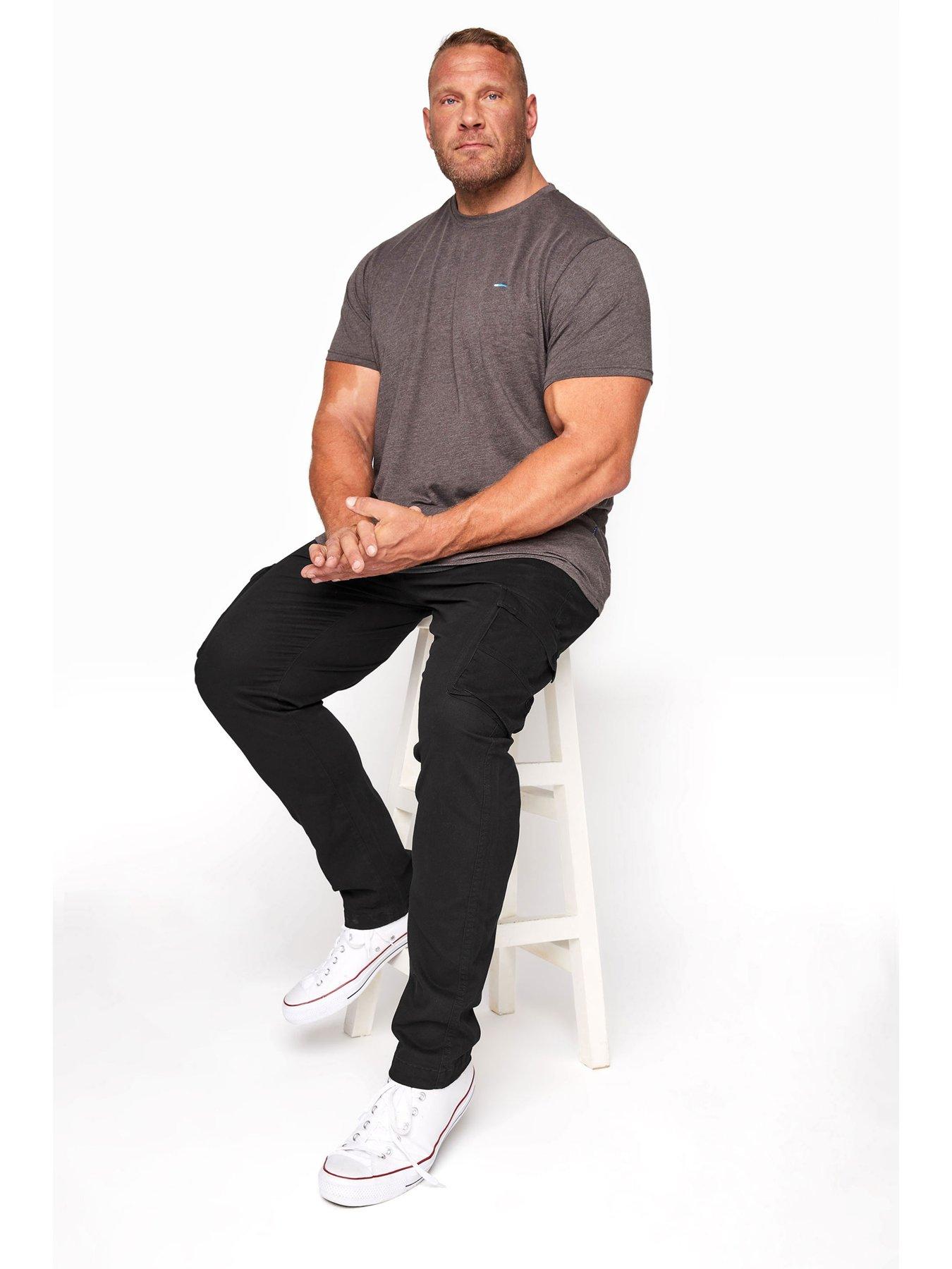 Image 3 of 4 of BadRhino Essential Cargo Trousers - Black