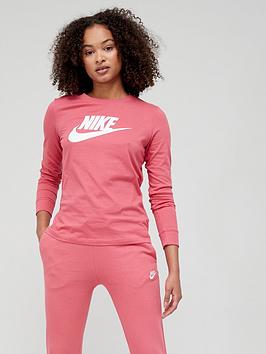 nike-nsw-essentials-icon-futura-long-sleeve-top-pink