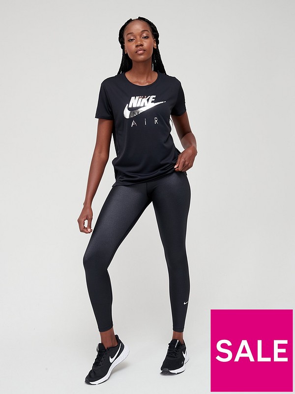 Nike The One Shine Leggings - Black