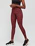  image of nike-the-one-dri-fit-leopard-print-leggings-pink